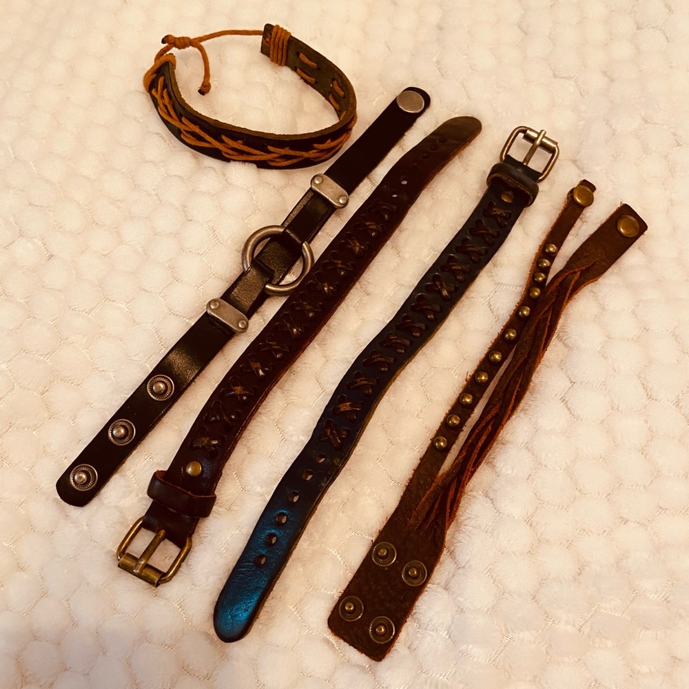Leather Boho Bracelets